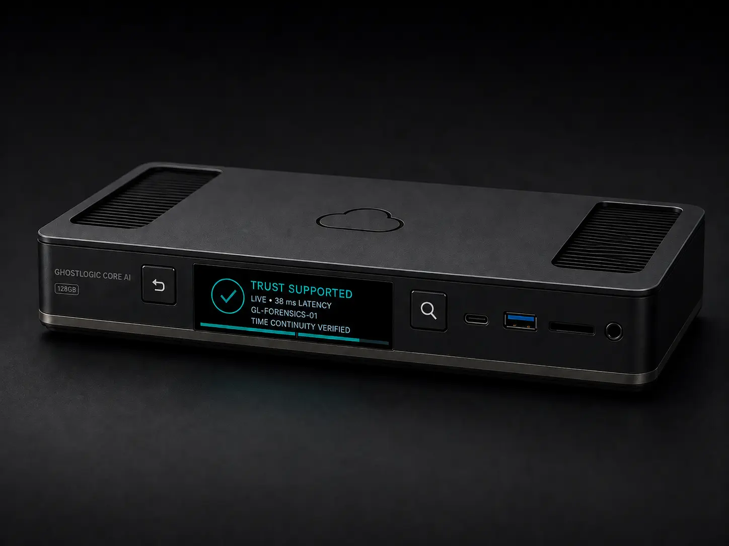 GhostLogic Core Pro private AI and security appliance