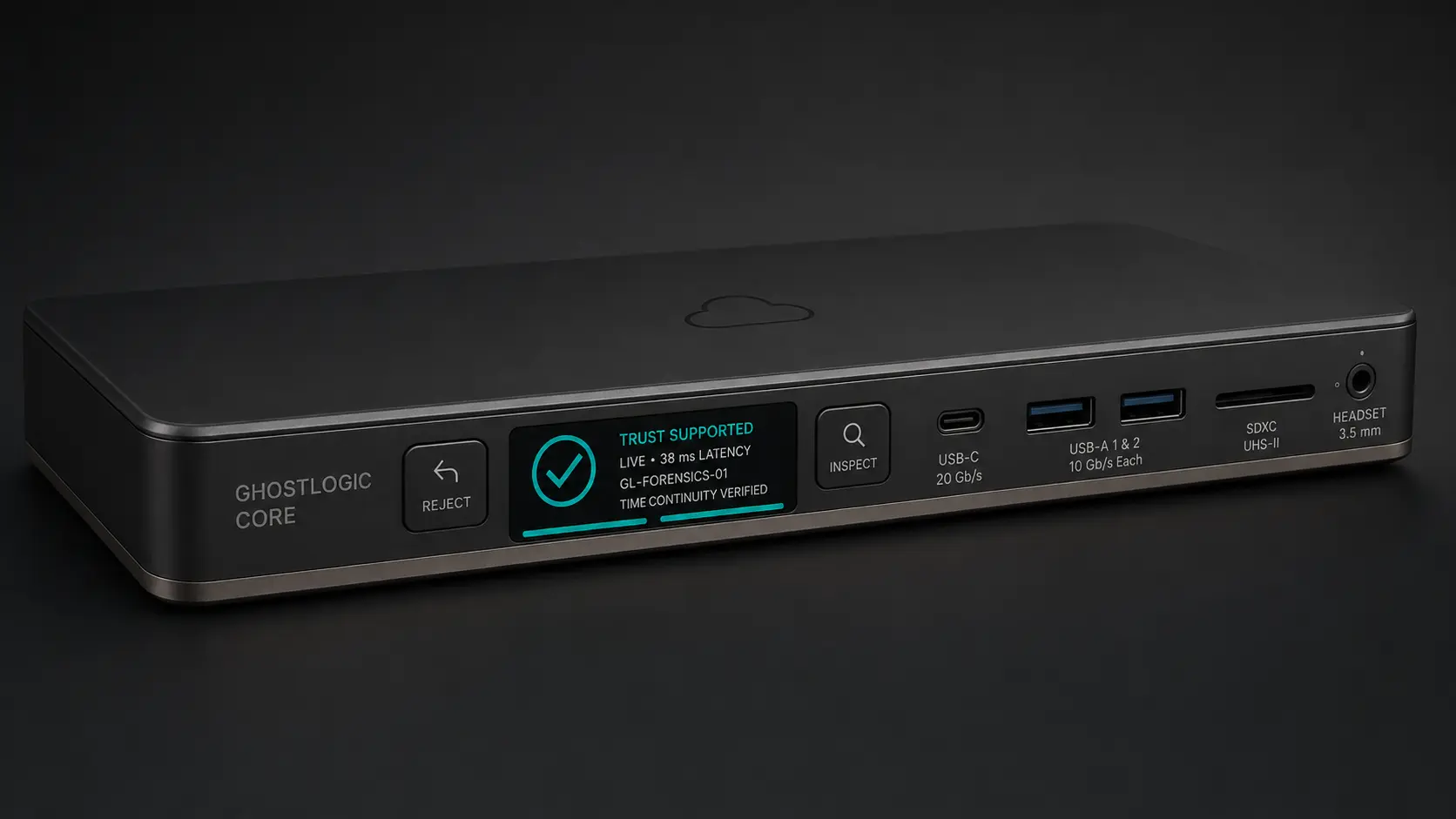 GhostLogic Core central security dock